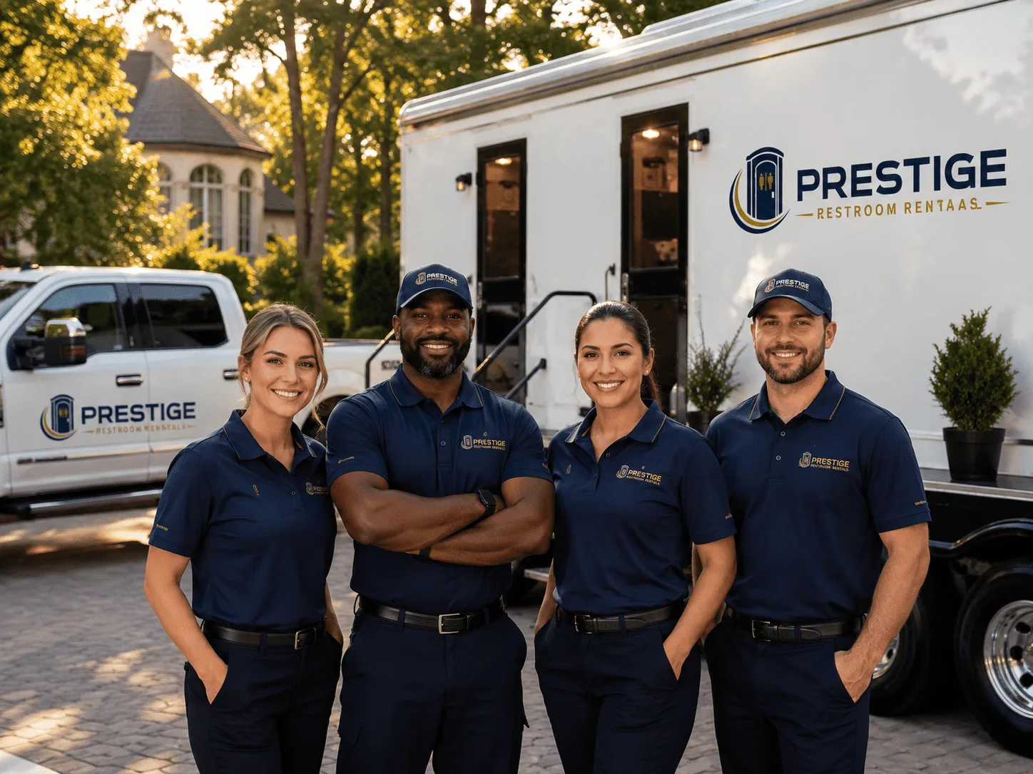 Trusted Luxury Portable Restrooms company in Olmstead, KY